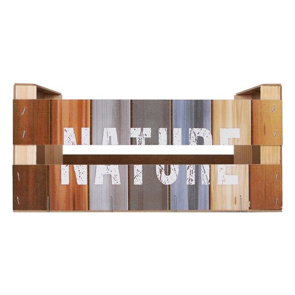 CAJA WOOD BRILLO 36X26.5X17 NATURE CONFORTIME