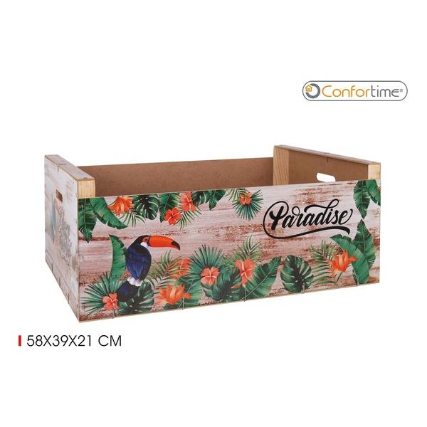 CAJA WOOD BRILLO58X39X21 PARADISE CONFORTIME - imagen 3