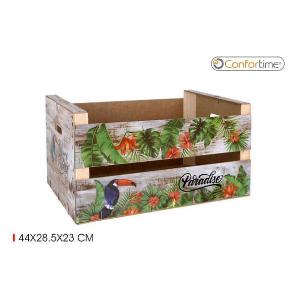 CAJA WOOD BRILLO 44X28.5X23 PARADISE CONFORTIME - imagen 3