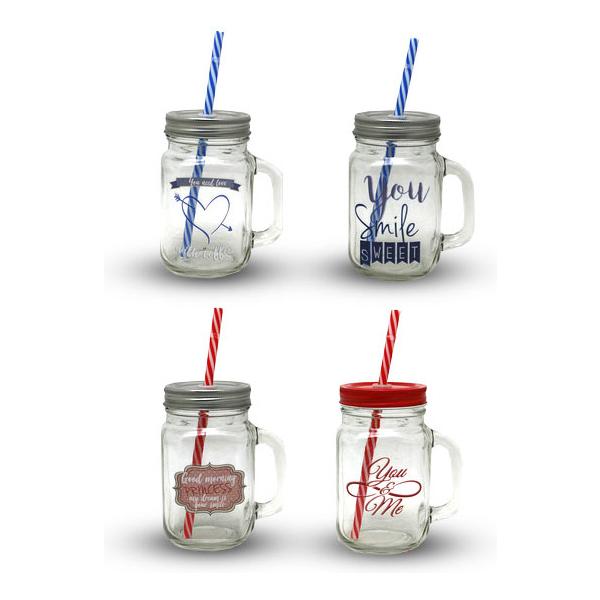 MUG LETRAS 420ML - DISEÑOS SURTIDOS