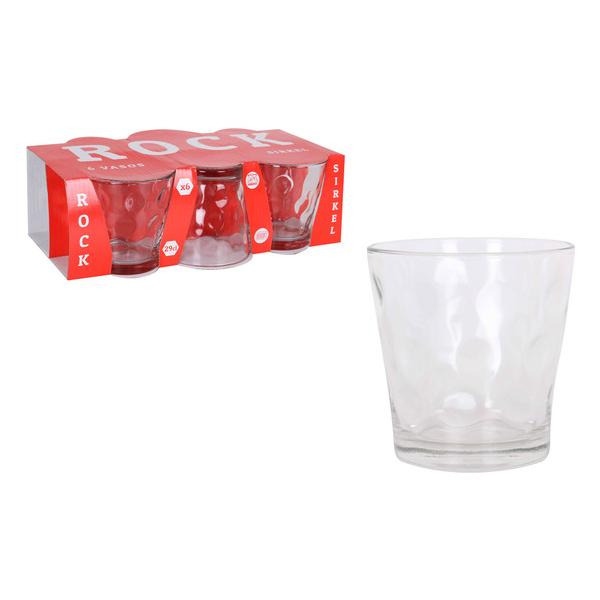 SET 6 VASOS 290CC ROCK SIRKEL