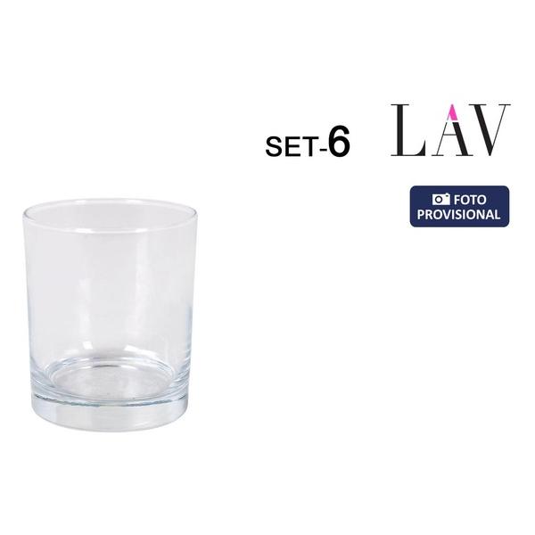 SET 6 VASOS 265CC LIBERTY