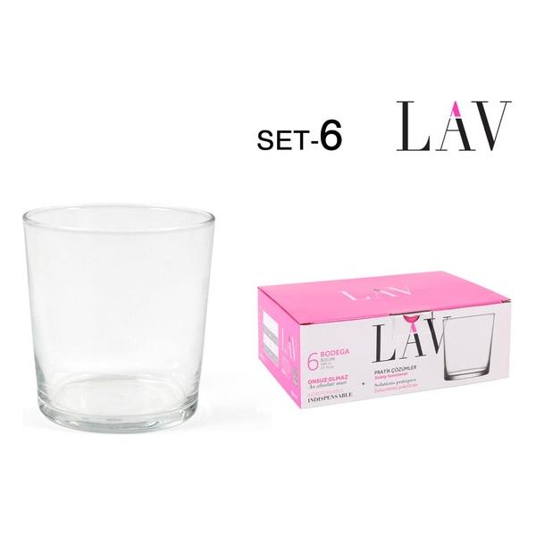 SET 6 VASOS PINTA 345CC BODEG