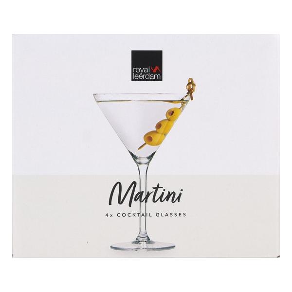 SET 4 COPAS MARTINI 26CL COCKTAILS - imagen 1