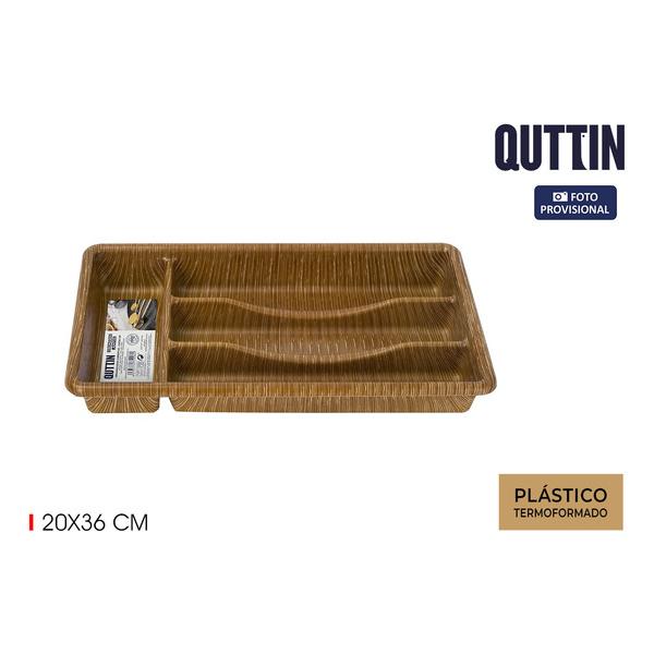 ORGANIZADOR CUBIERTOS 20X36CM TF QUTTIN