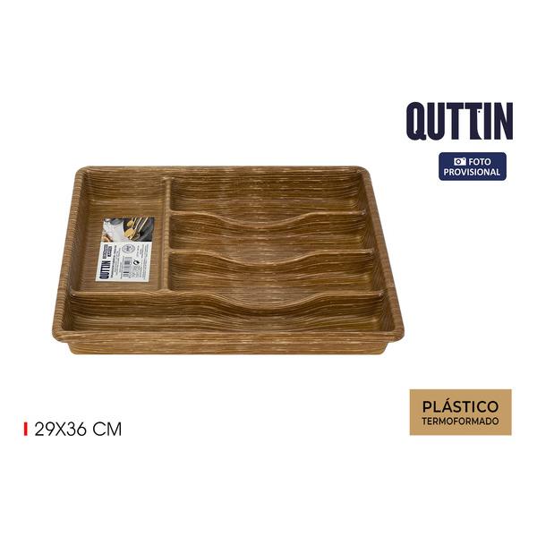 ORGANIZADOR CUBIERTOS 29X36CM TF QUTTIN