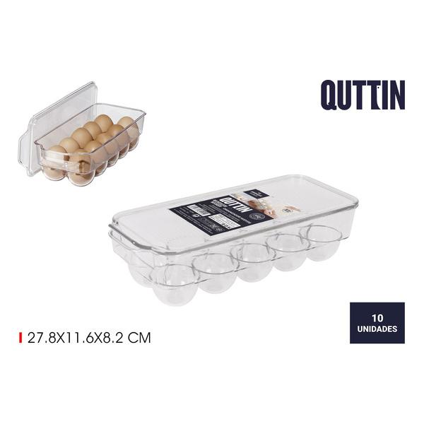 ORGANIZADOR HUEVOS PC 10UNDS QUTTIN - imagen 1