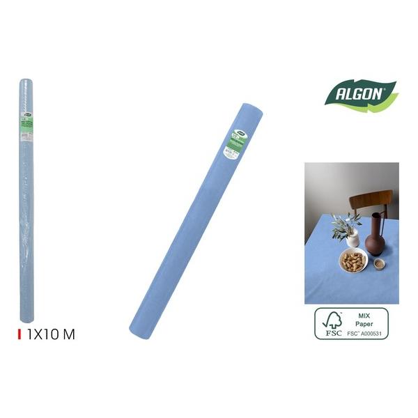 ROLLO MANTEL BLUE CON MANDRIL 1X10M ALGON