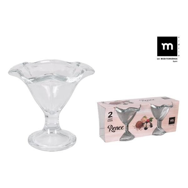 SET 2 COPAS HELADO RENEE MD