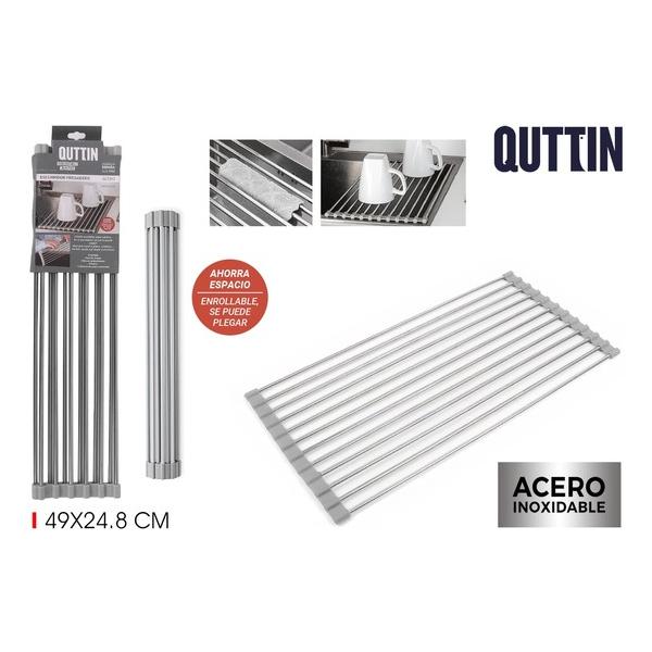 ESCURRIDOR ACERO FREGADERO 49X24.8C QUTTIN - imagen 1