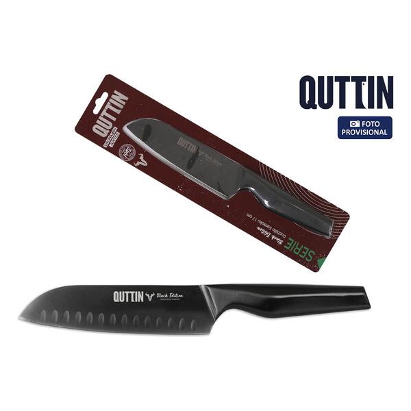 # -72-CUCHILLO SANTOKU 17CM C/ALVBLACK ED - imagen 1