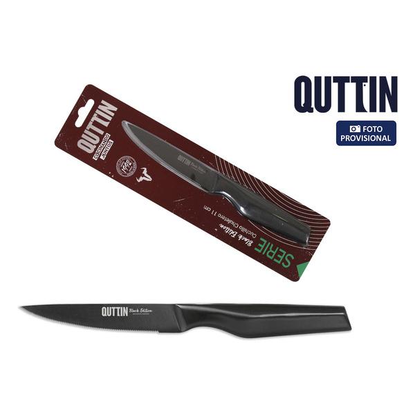 # -96- CUCHILLO CHULETERO 11CM BLACK EDIT - imagen 1