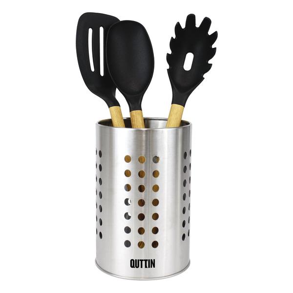 BOTE UTENSILIOS INOX 10X16.5CM QUTTIN - imagen 1