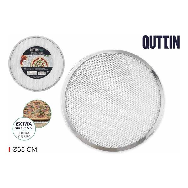 # -84- BANDEJA HORNO ALUMINIO REJILLA 38CM QUTTIN - imagen 1