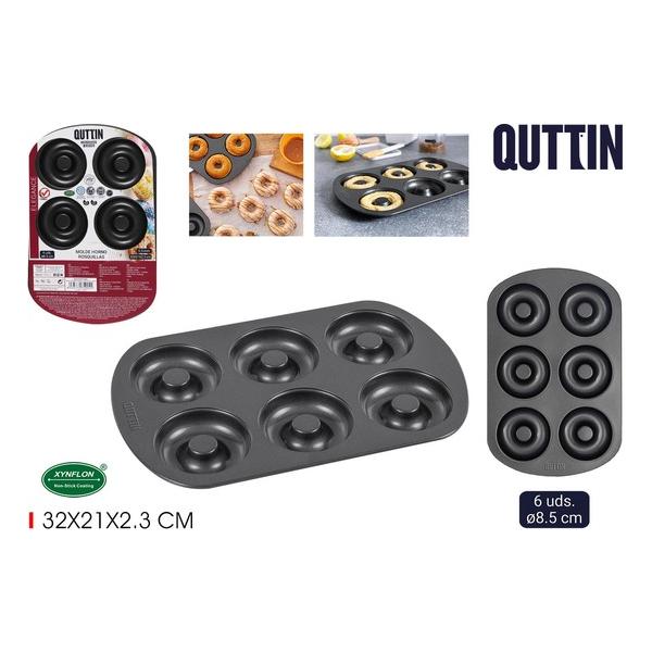 MOLDE HORNO ROSQUILLAS 6UNDS. 8.5CM QUTTIN