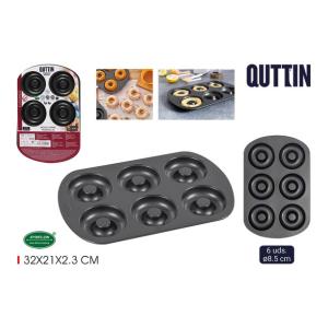 MOLDE HORNO ROSQUILLAS 6UNDS. 8.5CM QUTTIN