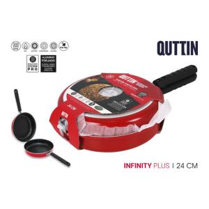 SARTEN TORTILLERA 24CM INFINITY PLU QUTTIN