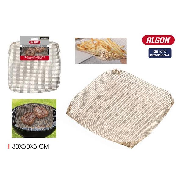 REJILLA ANTIADHER.BBQ-HORNO 30X30X3 ALGON