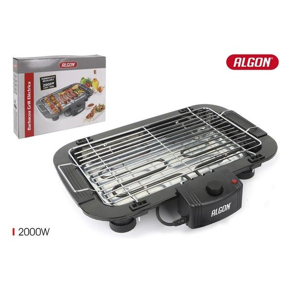 BARBACOA GRILL ELECTRICA 2000W ALGON - imagen 2