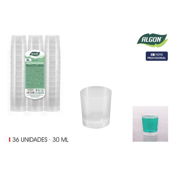 SET-36 VASO CHUPITO PP 30ML ALGON