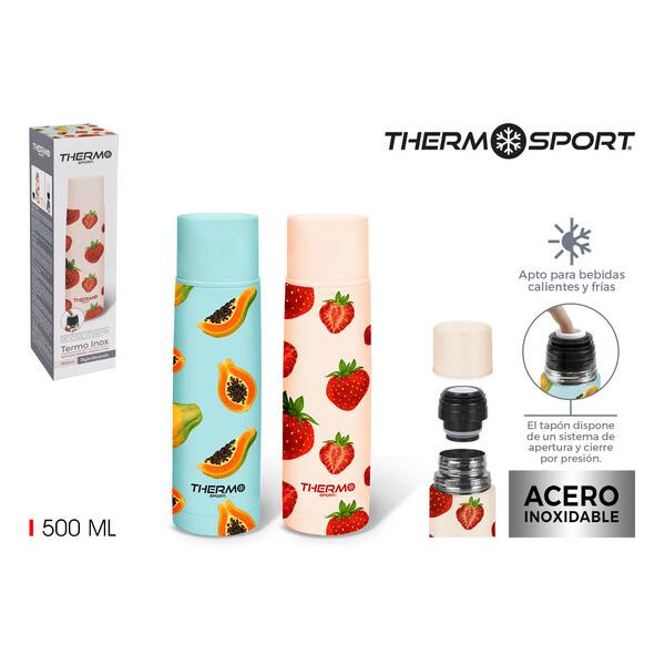 TERMO INOX 500ML STYLE DEC.2 SURT. THERMOSPORT