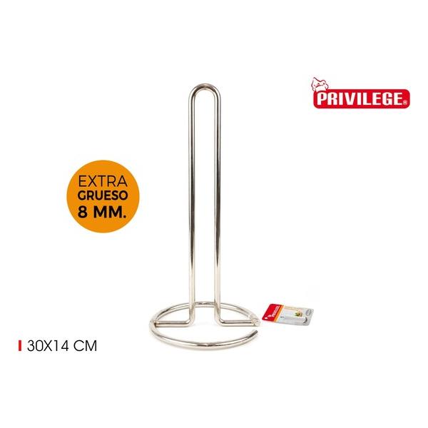 PORTARROLLOS COCINA METAL 30X14CM PRIVILEGE