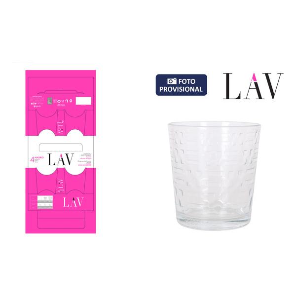 SET 4 VASOS 295CC MADRID