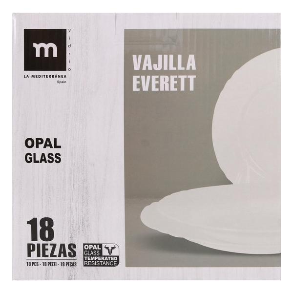 VAJILLA 18PCS RED.OPAL EVERETT MD - imagen 1