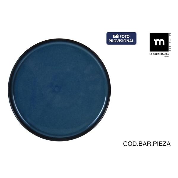 BANDEJA REDONDA 27X2.5CM CHESTER BLUE