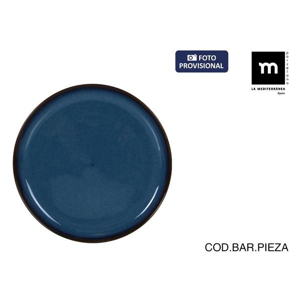 BANDEJA REDONDA 24X2.5CM CHESTER BLUE