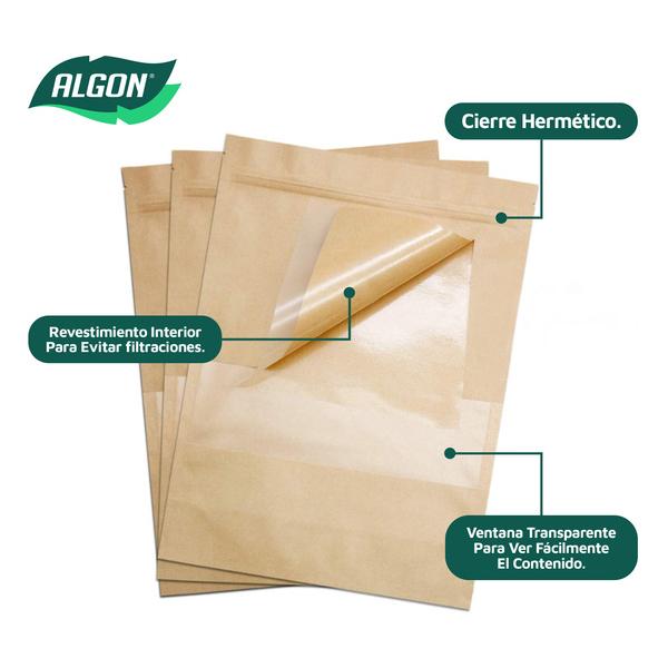 BOLSAS KRAFT ALIMENTOS REUTIL.20UND ALGON - imagen 2