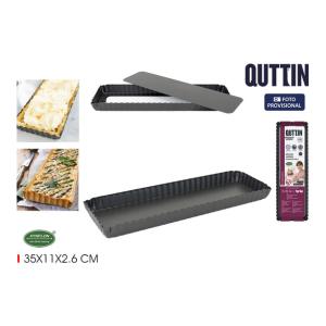 MOLDE HORNO DESMONT. 35X11X2.6CM QUTTIN