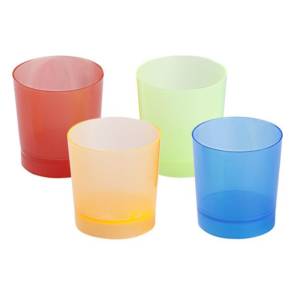 SET-10 VASO CHUPITO COLOR PP 35ML ALGON