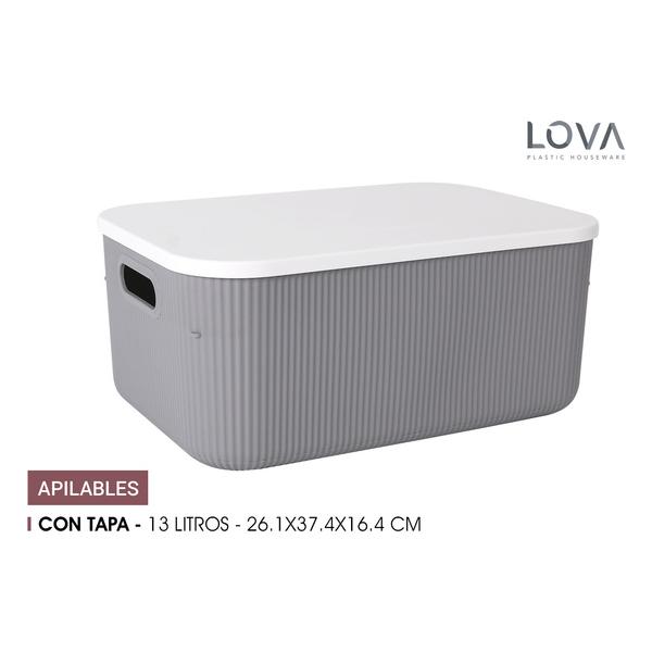 CAJA ORDENACION 13L C/TAPA LOVA