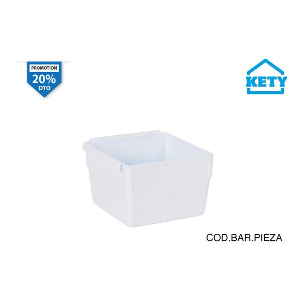 CAJA ORDENACION MODULAR 8X8X5.3CM KETY - imagen 1