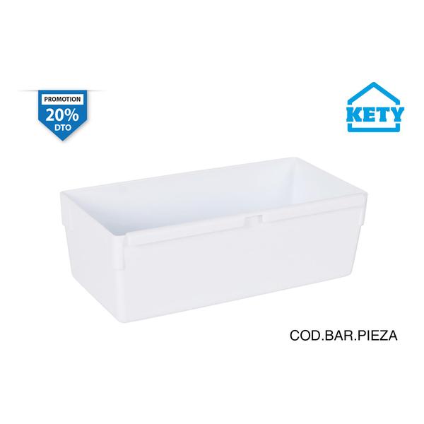 CAJA ORDENACION MODULAR 15X8X5.3CM KETY