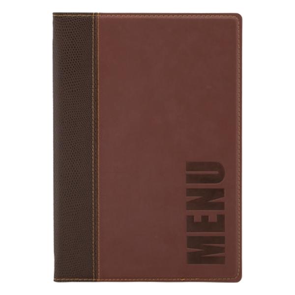 #-40-PORTA MENUS BURDEOS A5 TRENDY25.3X17.7X0.8CM