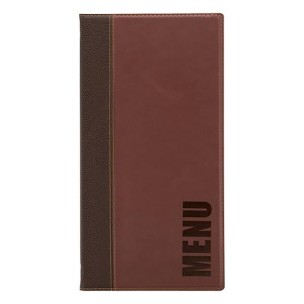 #-40-PORTA MENUS BURDEOS TRENDY 35.3X18.6X1CM