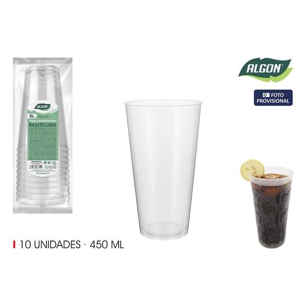 SET-10 VASO COCKTAIL 450ML ALGON