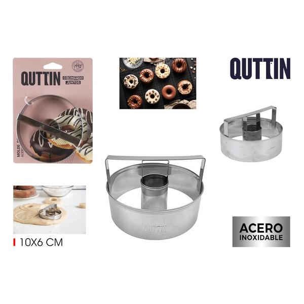 # -96- MOLDE PARA ROSQUILLAS ACERO 10CM QUTTIN