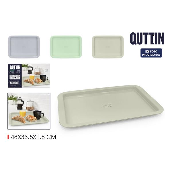 BANDEJA METAL SERVIR 48X33.5 3SURT QUTTIN