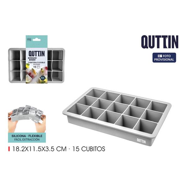 CUBITERA FLEXIBLE SILICONA 15CUBITO QUTTIN