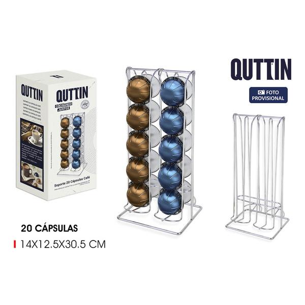 SOPORTE 20 CAPSULAS CAFE QUTTIN