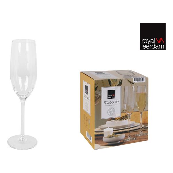 P24 SET 6 COPAS CHAMPAGNE 21CL BROCANTE - imagen 1