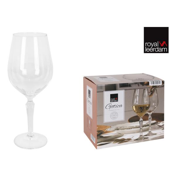 P24 SET 6 COPAS VINO 50CL GOTICA - imagen 1