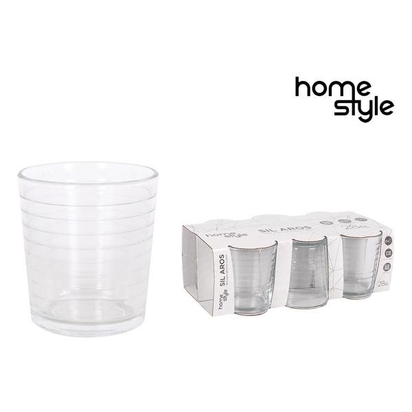 SET 6 VASOS 28CL SIL AROS