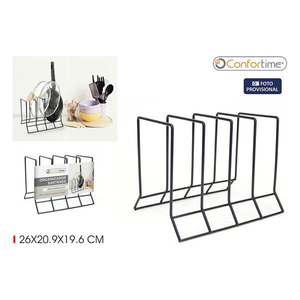 ORGANIZADOR SARTEN 26X20.9X19.6CM CONFORTIME