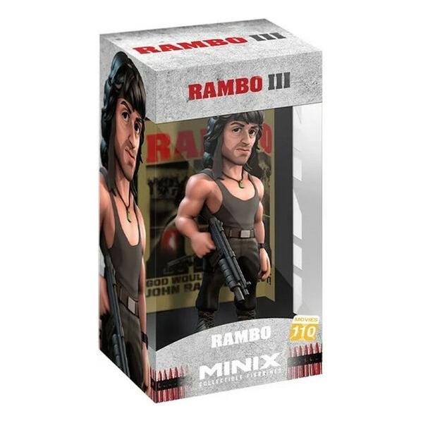 FIGURA MINIX RAMBO 3 12CM - imagen 1