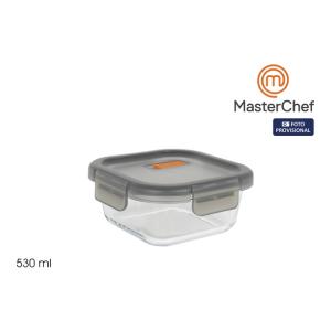 FIAMBRERA HERMETICA CUADRADA 530ML MASTERCHEF