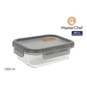 FIAMBRERA HERMETICA RECTANGULAR 1500ML MASTERCHEF